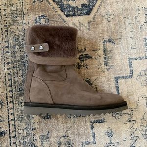 Aquatalia Winter Fur Boots